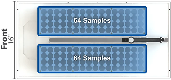 4DXW 128 Sample Capacity Autosampler