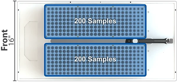4DXW 400 Sample Capacity Autosampler